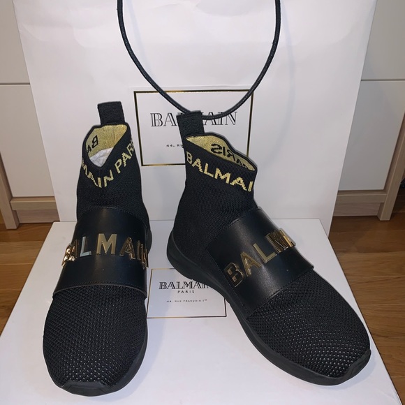 balmain tennis shoes